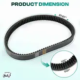 ezgo drive belt